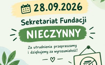 28.09.2026 – sekretariat nieczynny