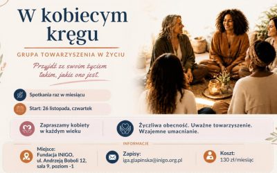 W kobiecym kręgu. Grupa towarzyszenia w życiu